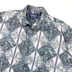 90s patterned vintage short sleeve shirt