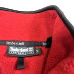 Vintage Timberland Performance Red Half-Zip Fleece