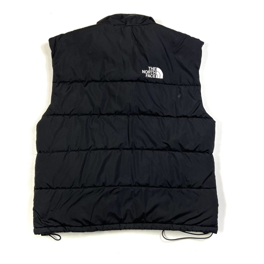 Black The North Face Zip Up Puffer Gilet