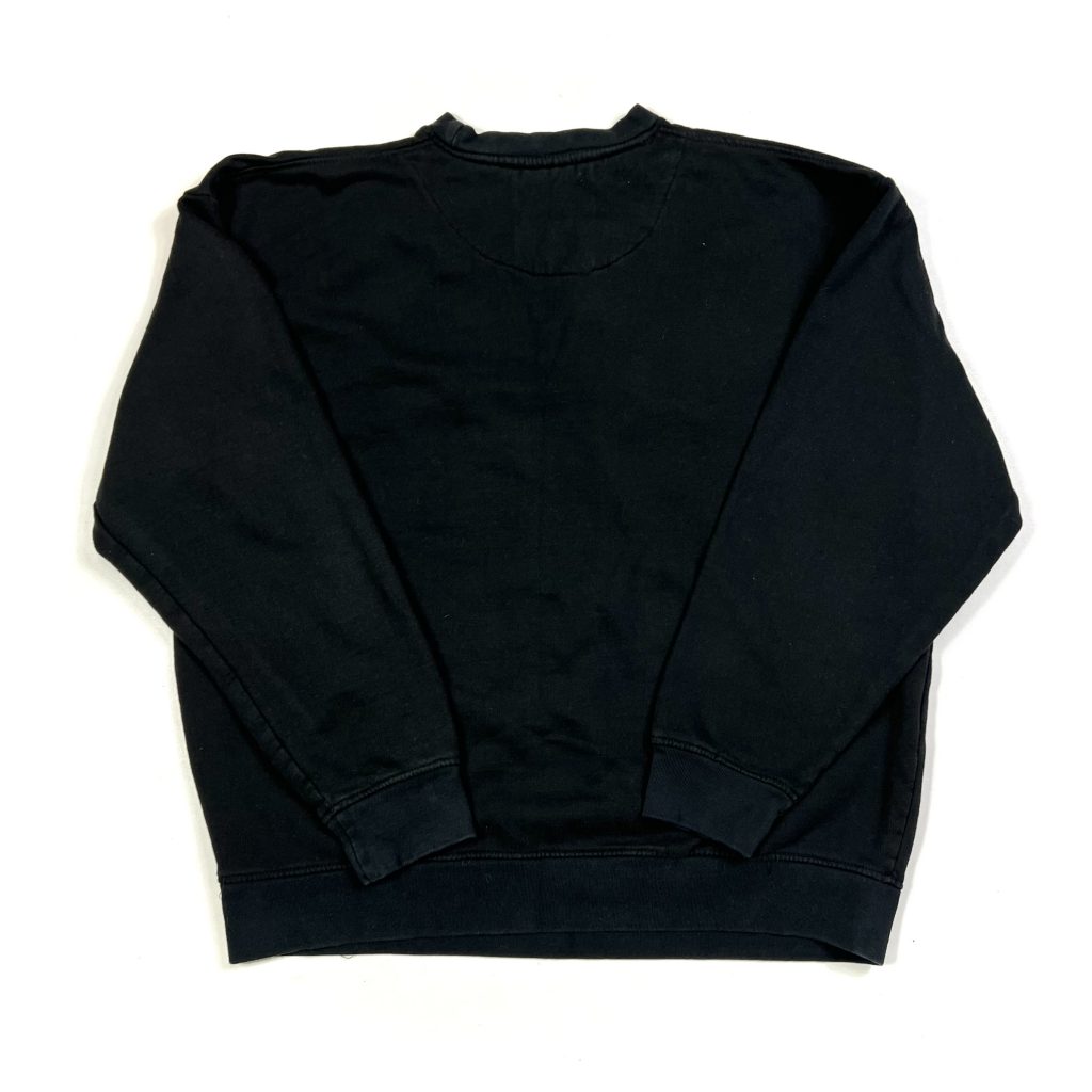 A Vintage American University Football Iowa Hawkeyes Black Sweatshirt
