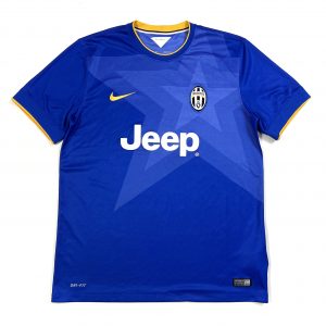 A Nike Juventus 2014 Team Vintage Football Shirt Blue