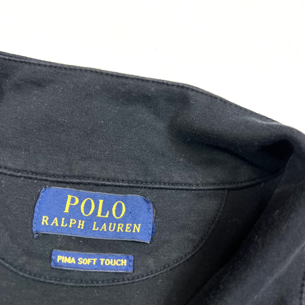 Vintage Ralph Lauren Black Quarter-Zip Fleece