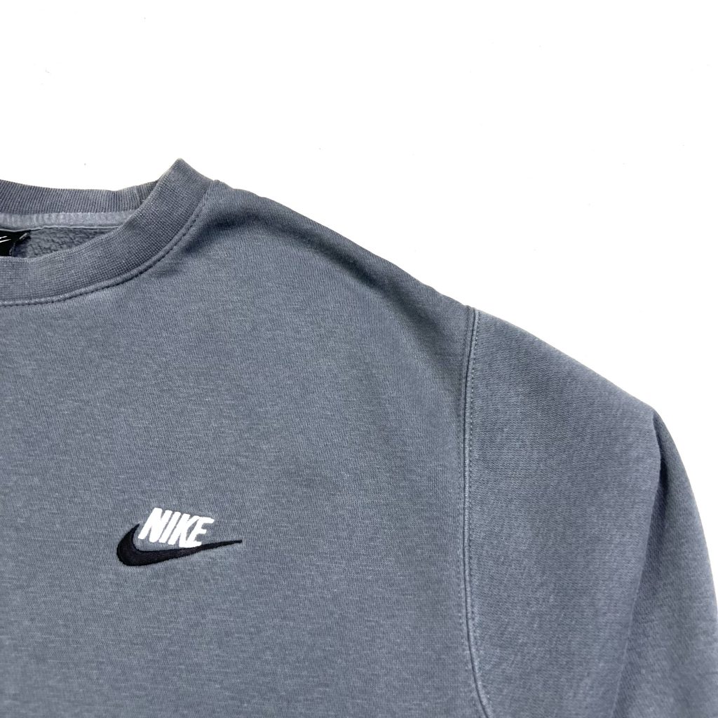 Mens Charcoal Grey Nike Club Vintage Sweatshirt