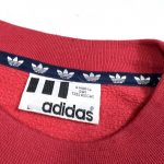 Adidas Red Trefoil Vintage 90s Sweatshirt