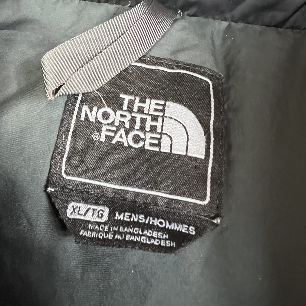 The North Face Grey Nuptse 700 Puffer Gilet Jacket