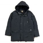 A Black Carhartt Anchorage Parka Jacket With Fur Lined Hood