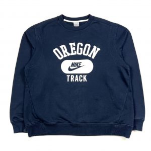 Vintage Nike Track USA Oregon Printed Navy Sweatshirt