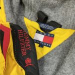 Yellow Vintage Tommy Hilfiger Fleece Lined Longline Winter Jacket