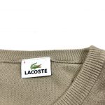 Vintage Lacoste Brown Knitted Jumper