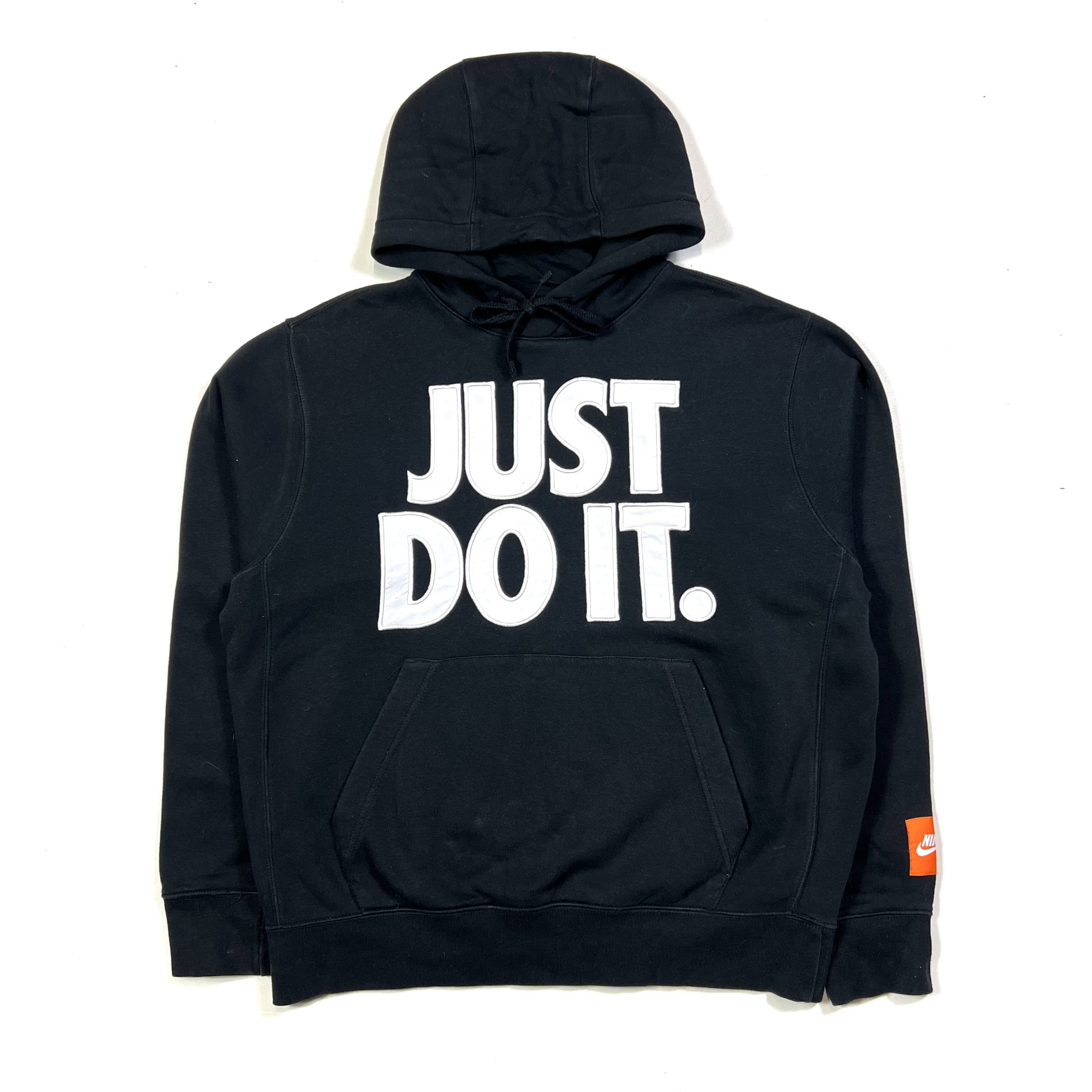 nike just do it hoodie gray
