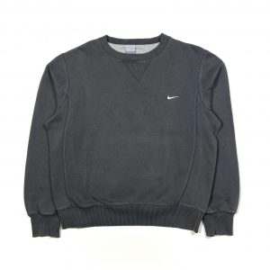 Nike Swoosh Dark Grey Vintage Essential Sweatshirt