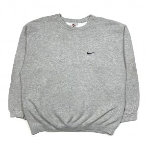Vintage 90s Nike Grey Swoosh Sweatshirt