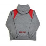 Vintage Nike USA Ohio State Embroidered Spell Out Grey Hoodie