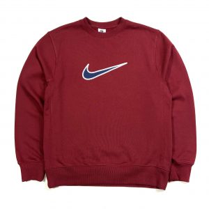 Vintage Nike Burgundy Oversized Sweatshirt