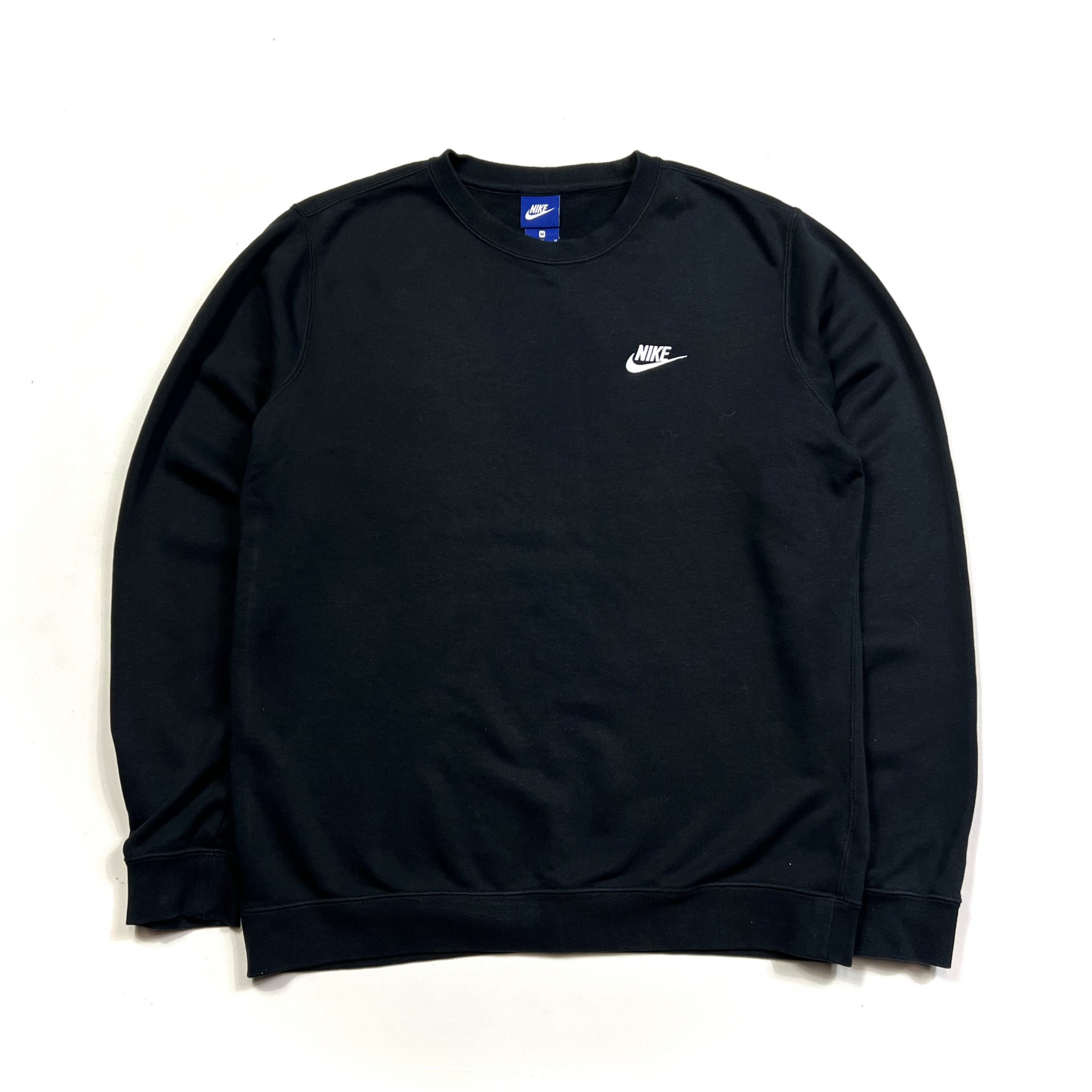 Nike Club Sweatshirt - Black - TMC Vintage - Vintage Clothing