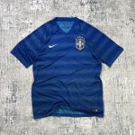 Vintage Nike Brazil football shirt